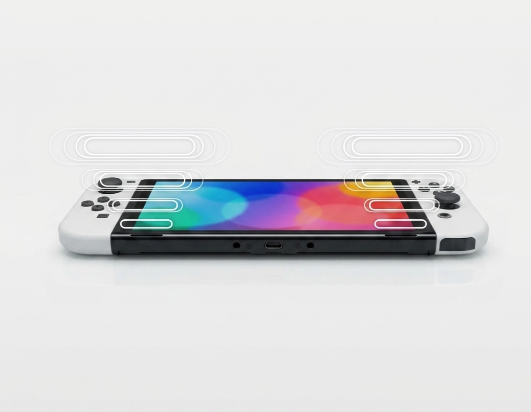 Nintendo Switch OLED Weiß – 64 GB mit kompletten Joy-Con-Controllern