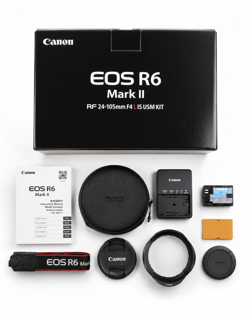 Canon EOS R6 Mark II + Objectif RF 24-105mm F4 L IS USM Kit